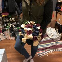 Wood flowers vs real flowers????? - 2