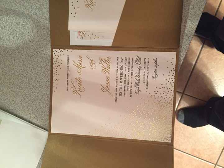 Let's see your wedding invites