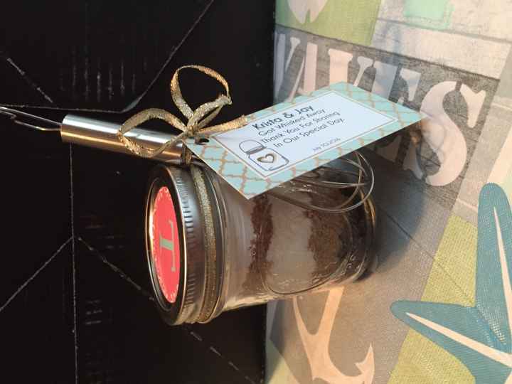 38 Days To Go! Favors, bridal party gifts, rehearsal dinner, oh my!