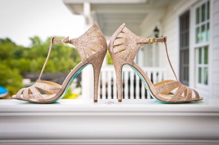 Would love to see everyone's bridal shoes?