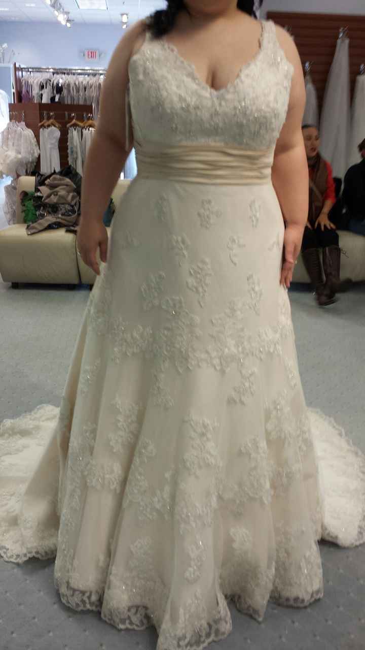Calling plus size brides, show me your Dress