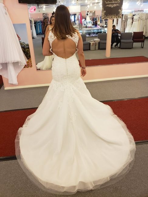 i said yes to the dress! without even planning to..ahh! - 1