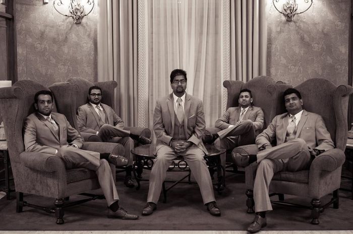 Husband and his guys