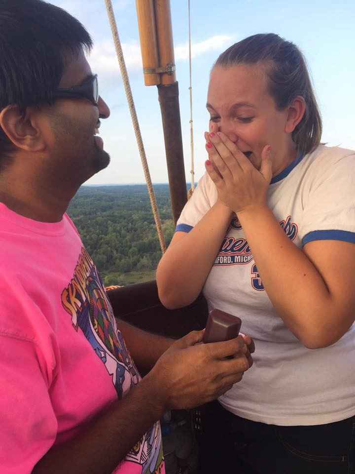 Ugly Crying .2 seconds after he asked.
