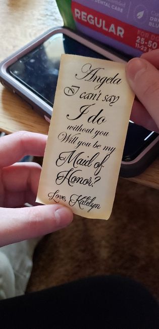 How did you propose to your wedding party!? 9