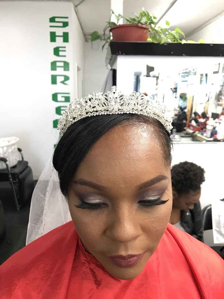 Makeup and hair trial