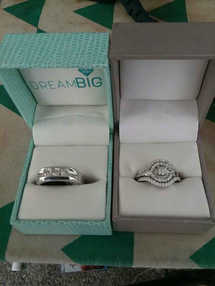 We got our rings! - 1