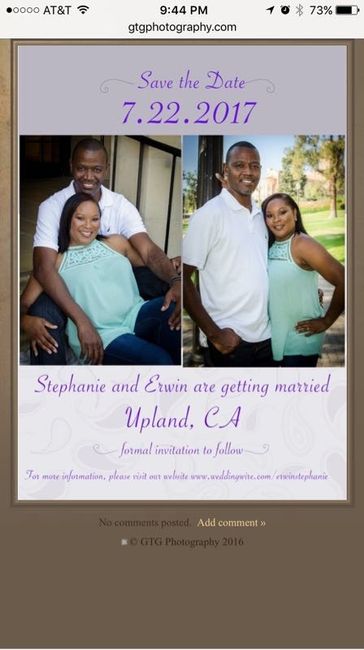 Show me your Save The Dates