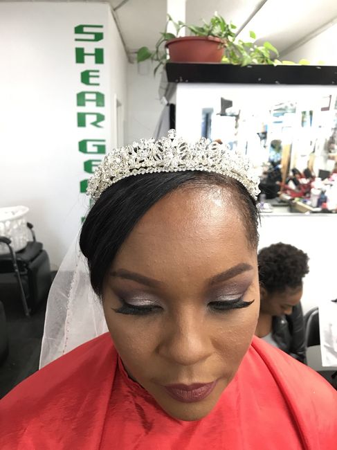 Makeup and hair trial