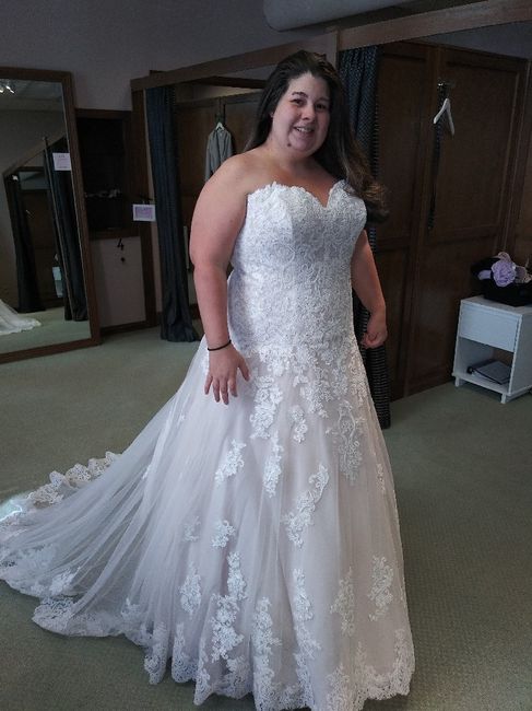 So Im plus size !!! wedding dress shopping ! 3