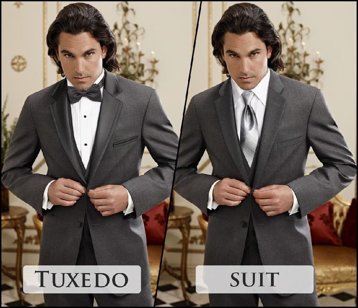 Tuxedo Vs. Suit for your wedding? 1