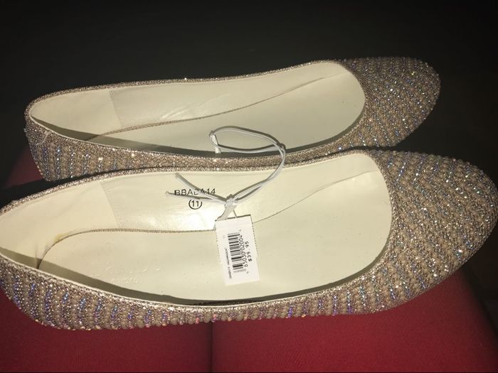 Flat wedding shoes?