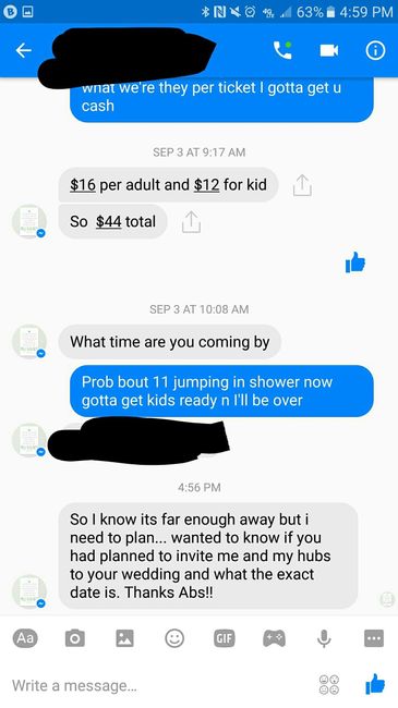 What I just got on Facebook