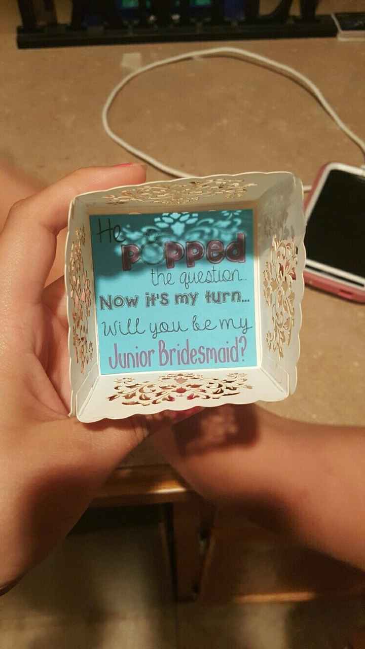 Will you be my bridesmaid?