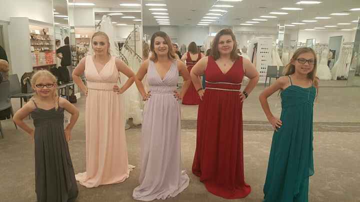 Just excited about bridesmaids