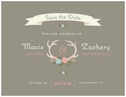 Finally ordered our Save The Dates!