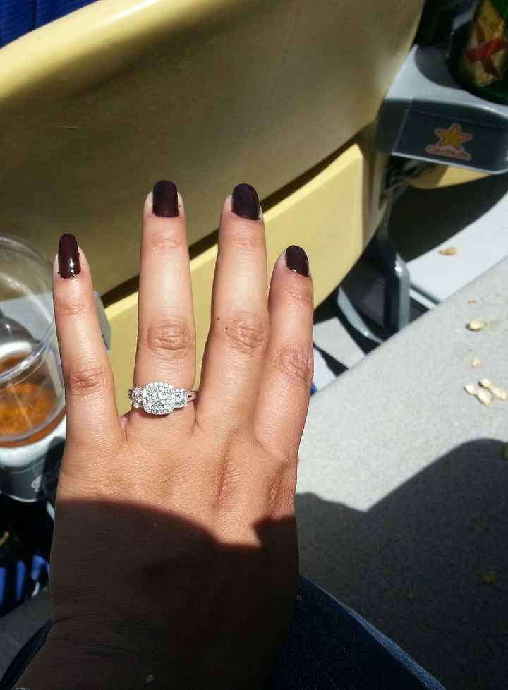 SPINOFF: Whether you like your engagement ring or not, let's see them!