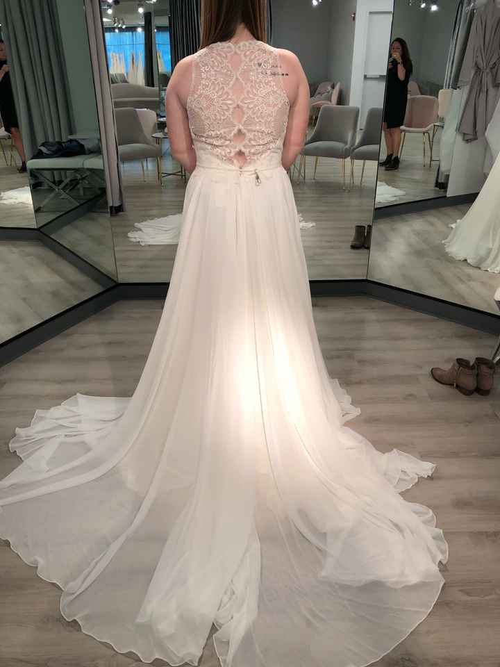 My dress is in! Going to try it on... - 4