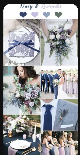 Help with color palette for wedding attire 1