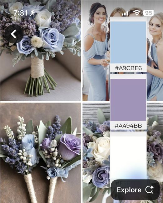 Help with color palette for wedding attire 2