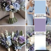 Help with color palette for wedding attire - 2