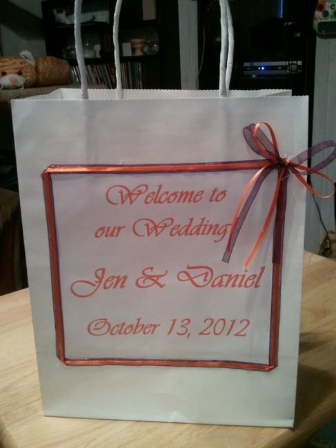 The Last DIY - Share Your OOT/Welcome Bags - PIcs