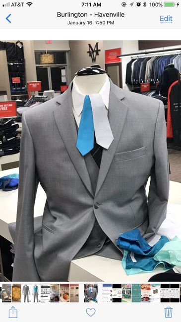 Do the fathers match the groom/groomsmen? 2