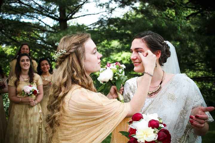 there were lots of tears