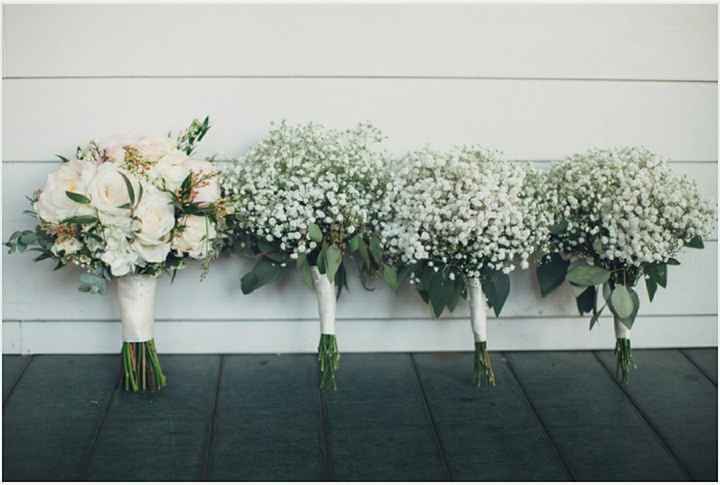 Alternatives to Bridesmaids with bouquets