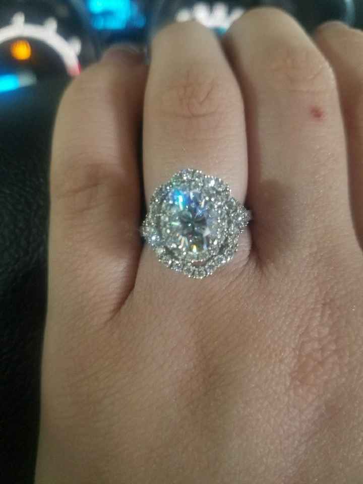Anyone have a morganite engagement  ring?
