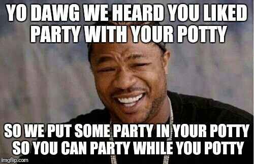 Porta Potty Decor? Wut?