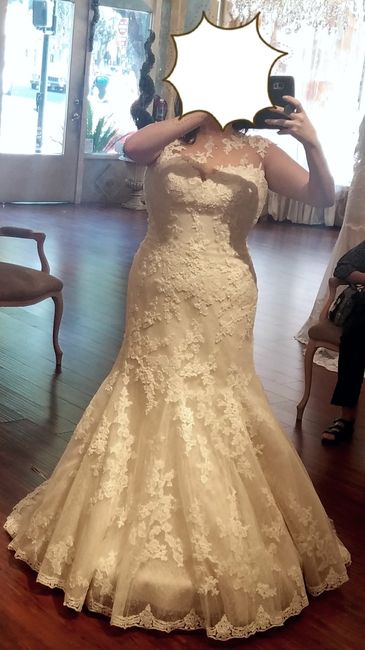 Who else loves lace?  Show off your lace dresses and/or veils! 5