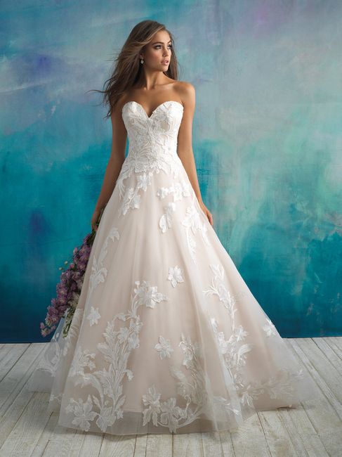 Ballgown on short bride... questioning myself. - 1