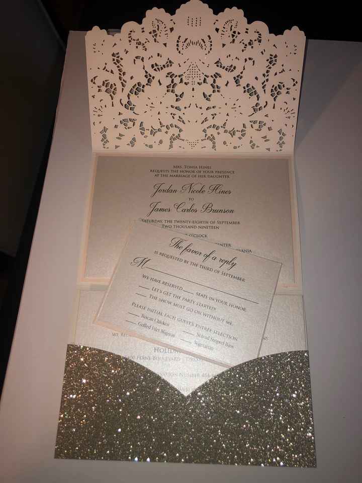 Invitations are finally done! - 1