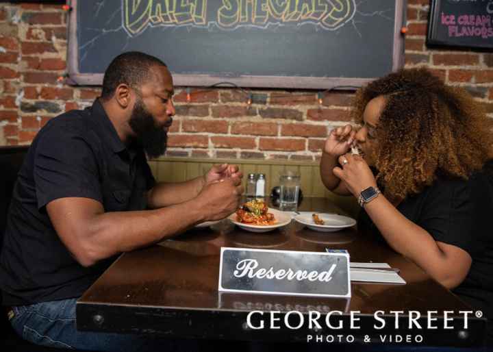 Show off your weird engagement pic - 1