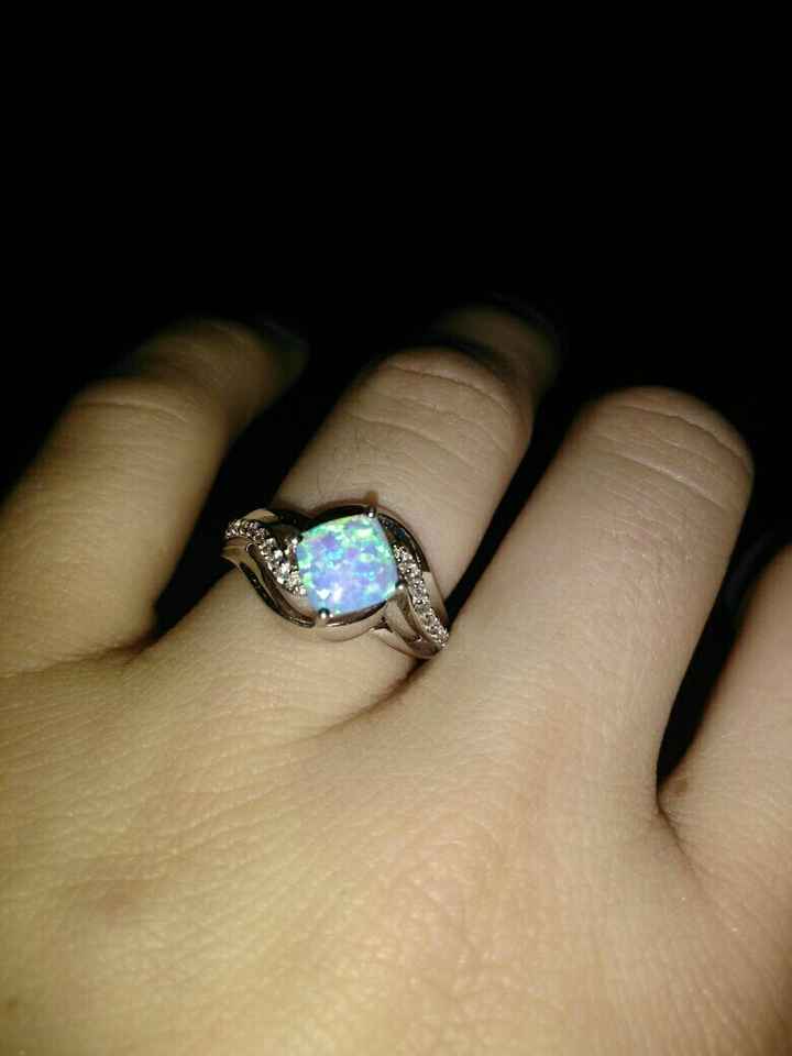 Who else has gemstones in their ring(s)?  Let's see them! - 1