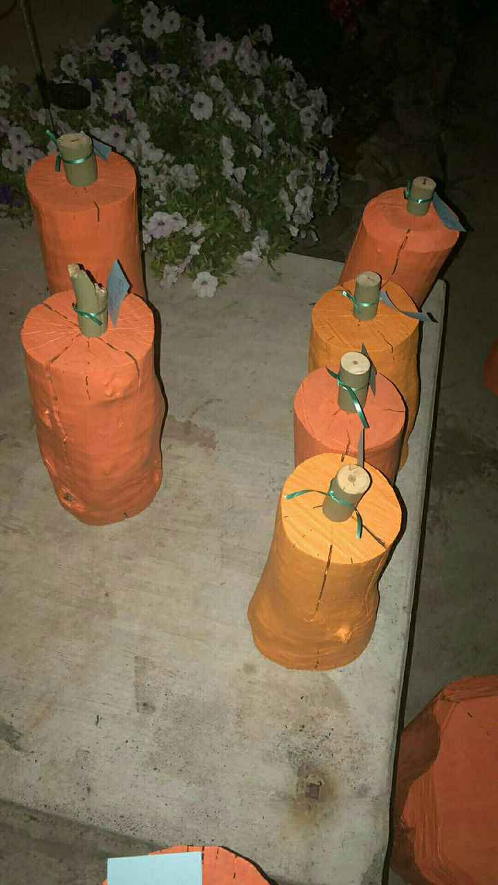 Aisle decorations - 1