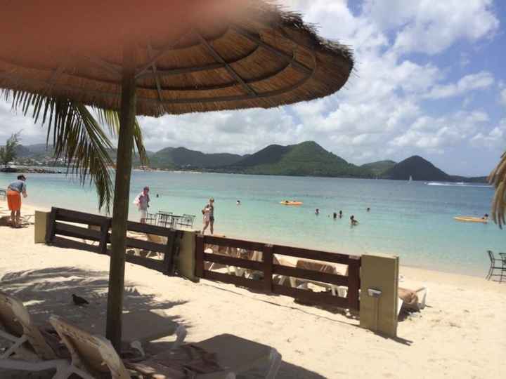 Back from st lucia!