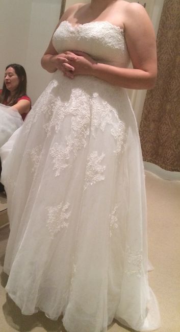Said "YES TO THE DRESS" Kinda!!!