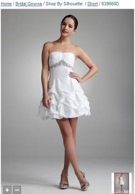 Was: Wedding Reception Dress - Now: Bachelorette Party Dress