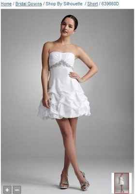 Was: Wedding Reception Dress - Now: Bachelorette Party Dress