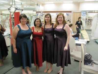 Booked our honeymoon AND ordered bridesmaids dresses!!
