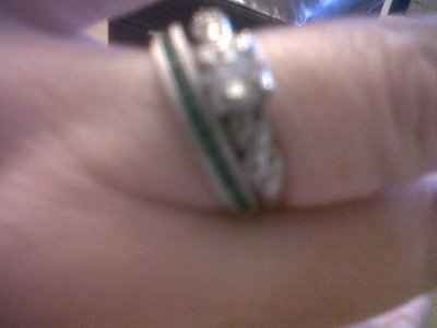 Show off your mismatched rings!
