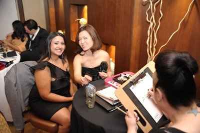 Caricatures at wedding-yay or nay?