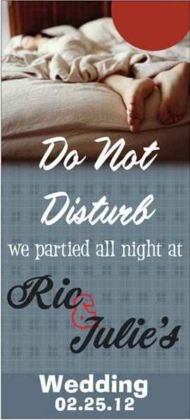 Do Not Disturb Signs