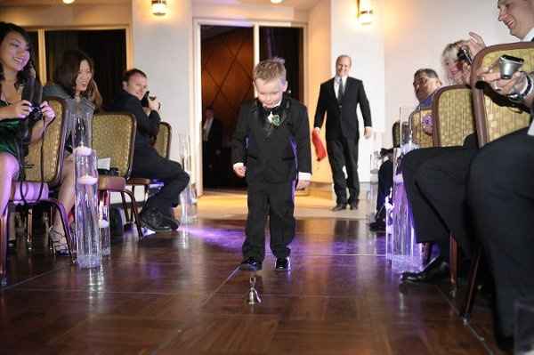 Alternative to a ring bearer pillow???