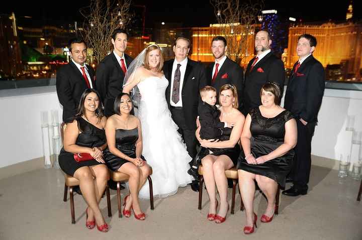Who was in your bridal party?