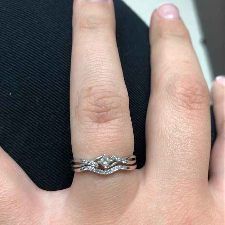 Soldering wedding band