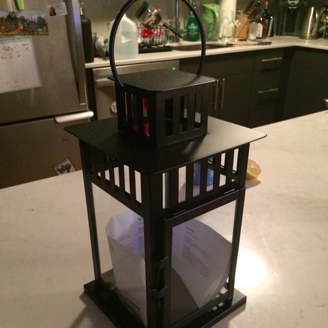 I need inexpensive 9 inch to 11 inch black lanterns!