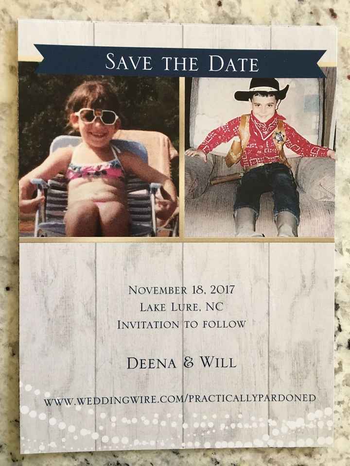 Save the Dates Arrived!